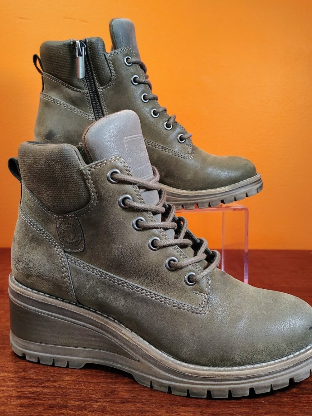 B52 by Bullboxer Devin Brown Ankle Boots Size 7